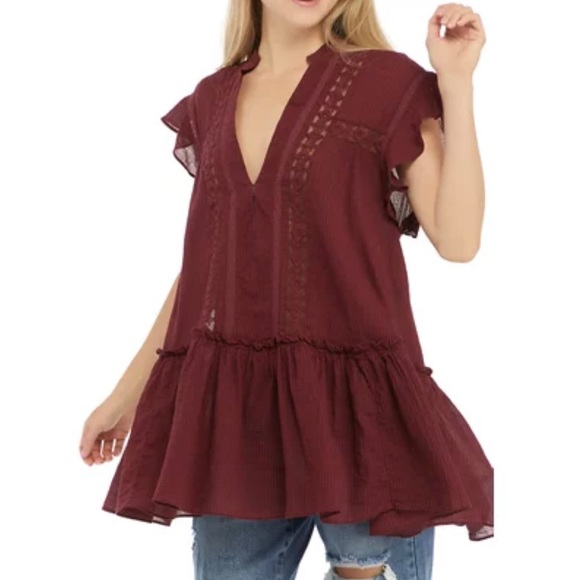🥳HP🥳 Free People Baby Blues Tunic - Picture 4 of 9
